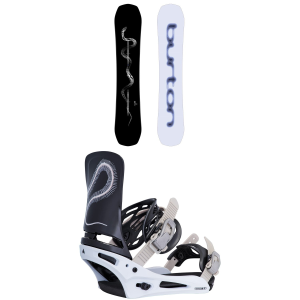 Burton Spellbinder Snowboard 153 Package (153 cm) + M in Green size 153/M Aluminum 2027