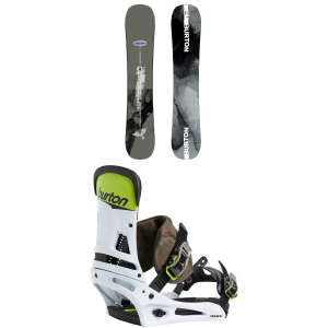 Burton Instigator PurePop Camber Snowboard 155W Package (155W cm) + L in Black size 155W/L 2026
