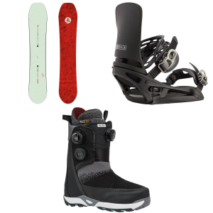 Burton Family Tree High Fidelity Snowboard 150 Package (150 cm) + L in White size 150/L Aluminum 2027