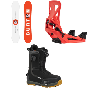 Burton Process Flying V Snowboard 155 Package (155 cm) + M size 155/M Nylon 2027