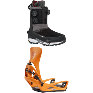 Burton Highshot X Pro Step On Wide Snowboard Boots 8.5 Package (8.5) + L in Black size 8.5/L Nylon 2027