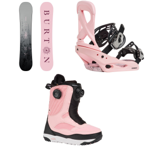 Burton Cultivator Snowboard 145 Package (145 cm) + M size 145/M Aluminum 2027