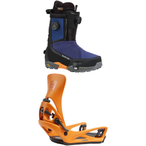 Burton Highshot X Step On Snowboard Boots 7.5 Package (7.5) + L in Black size 7.5/L Nylon 2027