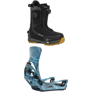 Burton Highshot Plus Step On Wide Snowboard Boots 9.5 Package (9.5) + L in White size 9.5/L Nylon 2027