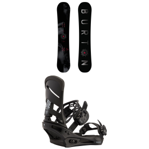 Burton Cultivator Snowboard 160 Package (160 cm) + M in White size 160/M Aluminum 2027