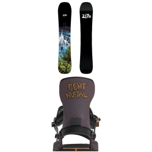Lib Tech Skunk Ape Camber Snowboard 169W Package (169W cm) + M in Blue size 169W/M Nylon/Aluminum 2027