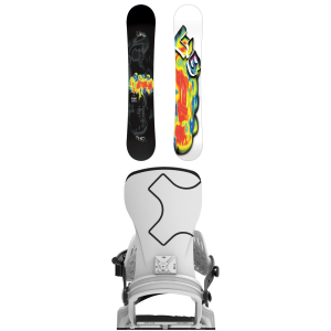 Lib Tech Off Ramp Snowboard 154 Package (154 cm) + M in Blue size 154/M Aluminum 2027