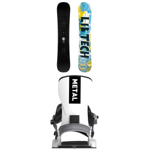 Lib Tech Legitimizer Snowboard 156W Package (156W cm) + L size 156W/L Aluminum 2027