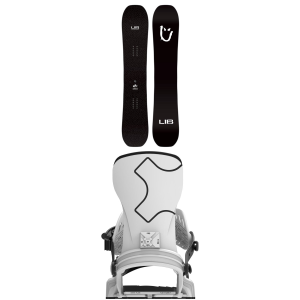 Lib Tech dPr Snowboard 150 Package (150 cm) + M in Black size 150/M Aluminum 2027