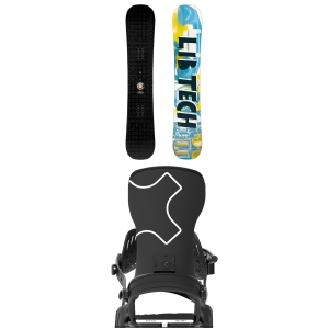 Lib Tech Legitimizer Snowboard 154 Package (154 cm) + M in Blue size 154/M Aluminum 2027