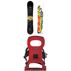 Lib Tech Off Ramp Snowboard 157 Package (157 cm) + L in White size 157/L Nylon 2027