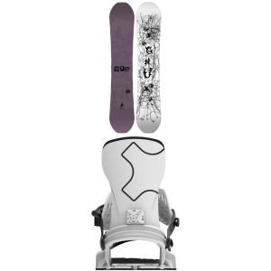 GNU Scorp Snowboard 159 Package (159 cm) + M in Black size 159/M Aluminum 2027