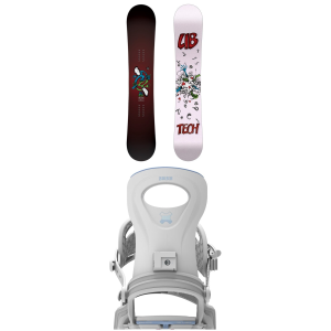 Lib Tech Lib Tech Two Time Snowboard 149 Package (149 cm) + M/L Womens in Purple size 149/M/L Nylon/Aluminum 2027