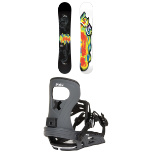 Lib Tech Off Ramp Snowboard 154 Package (154 cm) + L in Grey size 154/L Nylon/Aluminum 2027