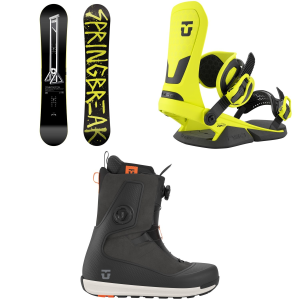 CAPiTA Spring Break Stairmaster Snowboard 158 Package (158 cm) + S in Black size 158/S 2027