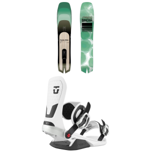 CAPiTA Spring Break Powder Glider Snowboard 158 Package (158 cm) + L in White size 158/L 2027