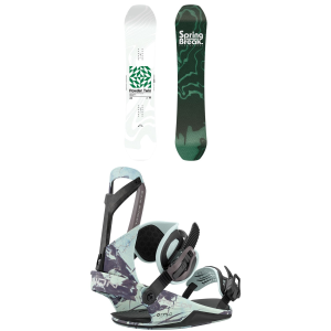 CAPiTA Spring Break Powder Twin Snowboard 159 Package (159 cm) + M size 159/M Aluminum 2027