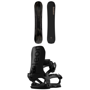 Bataleon Bataleon Push Up+ Snowboard 152 Package (152 cm) + M/L Womens in Black size 152/M/L Aluminum 2027
