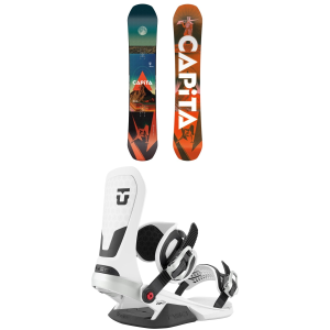 CAPiTA Defenders Of Awesome Snowboard 148 Package (148 cm) + S in White size 148/S 2027