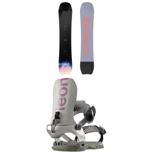 Bataleon Whatever Snowboard 151 Package (151 cm) + M/L in Black size 151/M/L Aluminum 2027