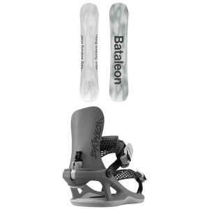 Bataleon Goliath Snowboard 161W Package (161W cm) + M in Gray size 161W/M 2027