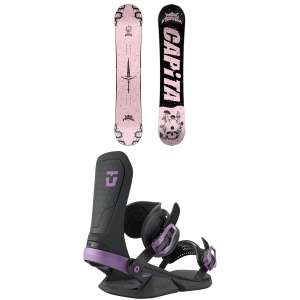 CAPiTA Dark Horse Snowboard 154 Package (154 cm) + L in Black size 154/L 2027