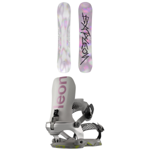 Bataleon Bataleon Push Up Snowboard 143 Package (143 cm) + M/L Womens in Gray size 143/M/L Aluminum 2027