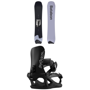Bataleon Whatever x Petrovsky & Ramone Snowboard 154 Package (154 cm) + M in Black size 154/M 2027