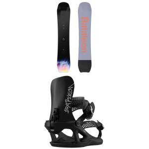 Bataleon Whatever Snowboard 144 Package (144 cm) + M in Black size 144/M 2027