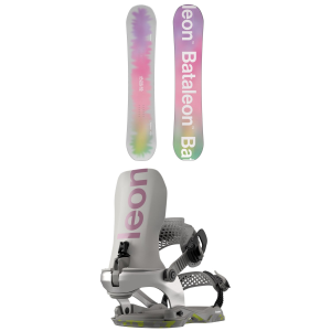 Bataleon Bataleon Feelbetter Snowboard 140 Package (140 cm) + M/L Womens in Gray size 140/M/L Aluminum 2027