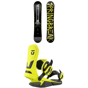 CAPiTA Spring Break Stairmaster Snowboard 154 Package (154 cm) + L in Black size 154/L 2027