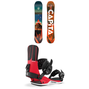 CAPiTA Defenders Of Awesome Snowboard 163W Package (163W cm) + L size 163W/L Aluminum 2027