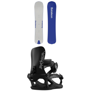 Bataleon Party Wave Snowboard 151 Package (151 cm) + S in Black size 151/S 2027