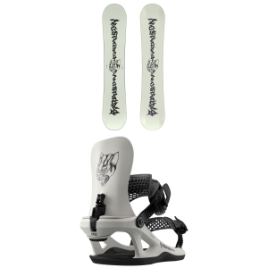 Bataleon Disaster Snowboard 157 Package (157 cm) + M in White size 157/M 2027
