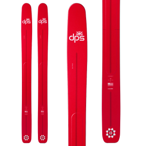 DPS Lotus 124 Skis in Red size 2027