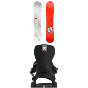 Armada Beatnik Snowboard 150 Package (150 cm) + L in Black size 150/L Nylon/Aluminum/Bamboo 2027