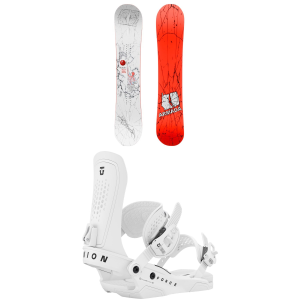 Armada Beatnik Snowboard 157W Package (157W cm) + M in White size 157W/M Aluminum/Bamboo 2027