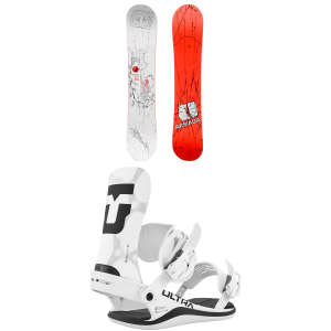Armada Beatnik Snowboard 157W Package (157W cm) + L in White size 157W/L Bamboo 2027