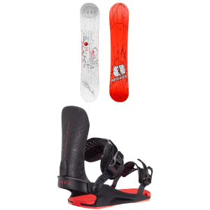 Armada Beatnik Snowboard 150 Package (150 cm) + L in White size 150/L Aluminum/Bamboo/Plastic 2027