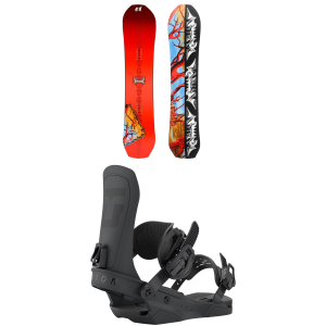 Armada Squonk Snowboard 152 Package (152 cm) + L in Black size 152/L Aluminum/Bamboo 2027