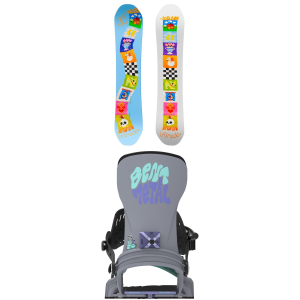 Armada Armada Do Si Do Snowboard 142 Package (142 cm) + S/M Womens in White size 142/S/M Nylon/Aluminum 2027