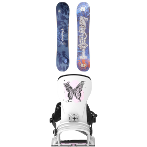 Armada Armada Cold Press Snowboard 141 Package (141 cm) + M/L Womens in Grey size 141/M/L Nylon/Aluminum 2027