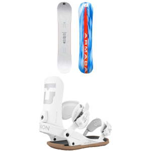 Armada Blueprint Snowboard 151 Package (151 cm) + L in White size 151/L Aluminum 2027