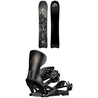 Jones Ultracraft Snowboard 2024 - 160 Package (160 cm) + M Bindings in Black size 160/M | Polyester