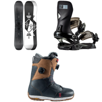 Rome Artifact Pro Snowboard 2024 - 155W Package (155W cm) + Large/X-Large Bindings in Red size 155W/L/Xl