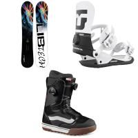 Lib Tech Dynamo C3 Snowboard 2024 - 165W Package (165W cm) + L Bindings in Black size 165W/L | Plastic