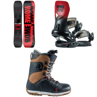 Rome Agent Snowboard 2023 - 148 Package (148 cm) + M/L Bindings in Green size 148/M/L | Bamboo