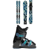 Kid's K2 Indy Skis + FDT 4.5