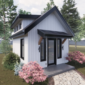 Calm Breeze Bungalow - Golf Shed Plan