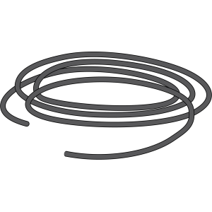 Replacement Top Cable for Curved Enclosure